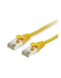 Cable de red equip latiguillo rj45 s - ftp cat6a 10m amarillo
