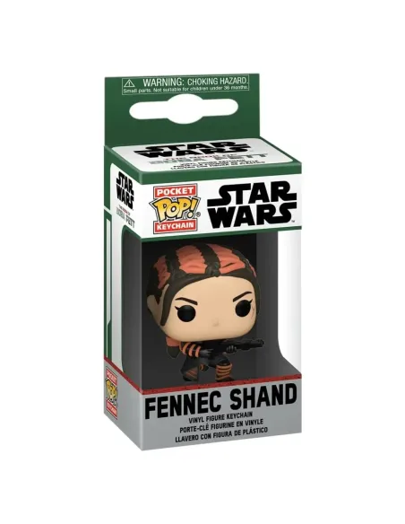 Funko pop keychain llavero star wars the book of boba fett fennec