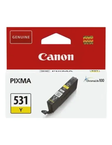 Cartucho tinta canon cli - 531y amarillo