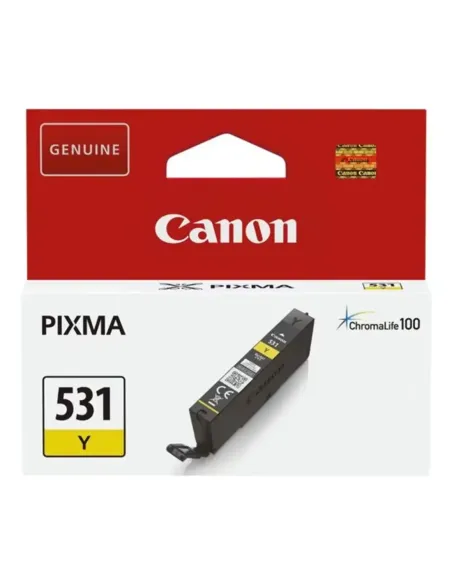 Cartucho tinta canon cli - 531y amarillo