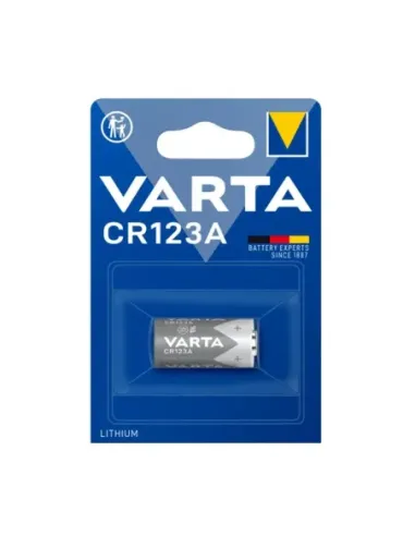 Blister pilas varta litio 3v  cr123a