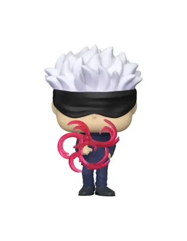 Funko pop jujutsu kaisen gojo resplandor rojo 62337