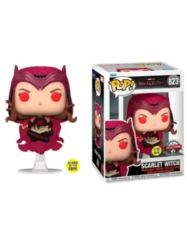 Funko pop marvel wandavision glows scarlet witch 62345