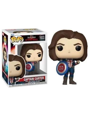 Funko pop marvel doctor strange multiverso de la locura capitana carter 62408
