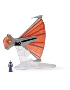 Figura jazzwares star wars nave 8cm ginivex class starfighter y figura