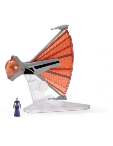 Figura jazzwares star wars nave 8cm ginivex class starfighter y figura