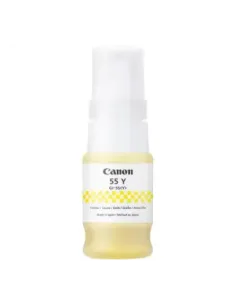 Botella tinta canon gi - 55 ink amarillo
