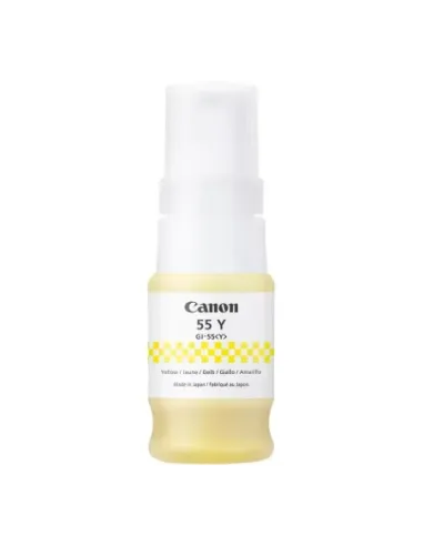 Botella tinta canon gi - 55 ink amarillo
