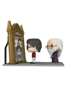Funko pop moment harry potter espeo de oesed harry & dumbledore 63144