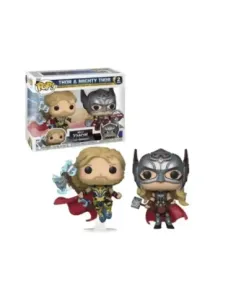 Pack 2 funkos funko pop marvel thor love & thunder thor & migthy thor 63176