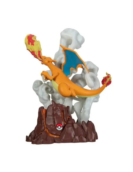 Figura pokemon efecto luz charizard deluxe