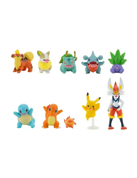 Figuras pokemon multipack 10