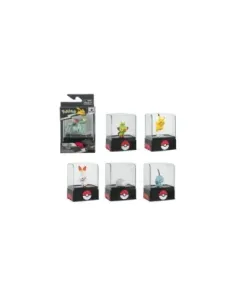 Figura pokemon con vitrina