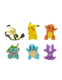 Figuras pokemon multipack 6