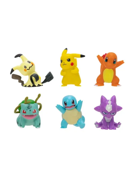 Figuras pokemon multipack 6