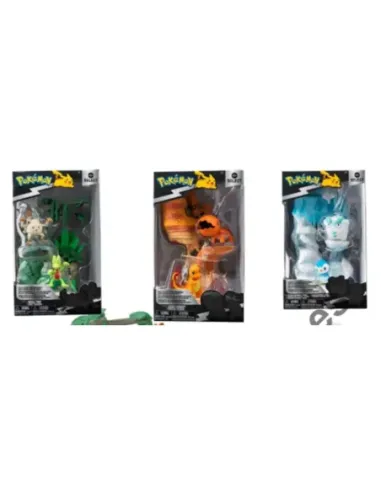 Pack pokemon mini mundos + 2 figuras mundos aleatorios