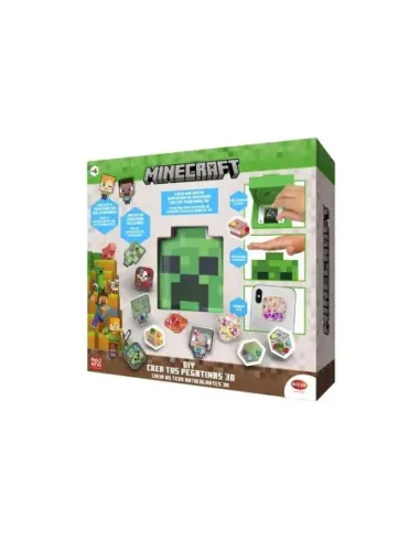 Crea tus pegatinas 3d minecraft