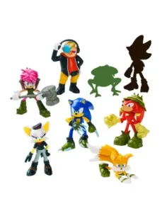Surtido de figuras pack de 8 sonic