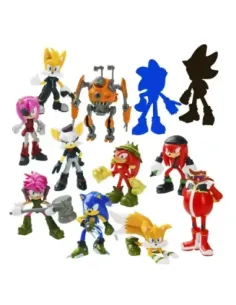 Surtido de figuras pack de 12 sonic