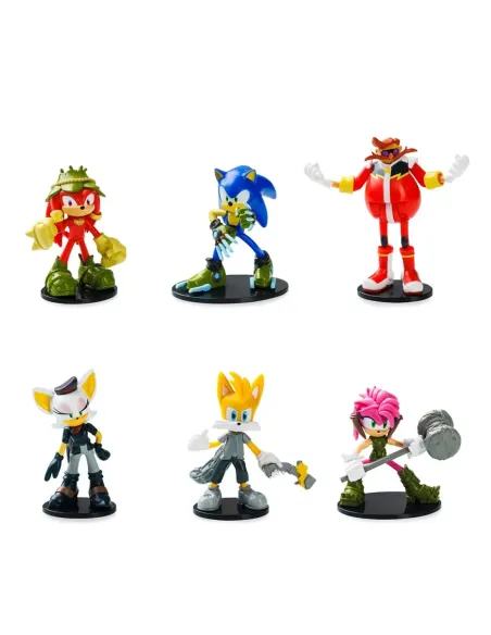 Surtido de figuras pack de 6 sonic