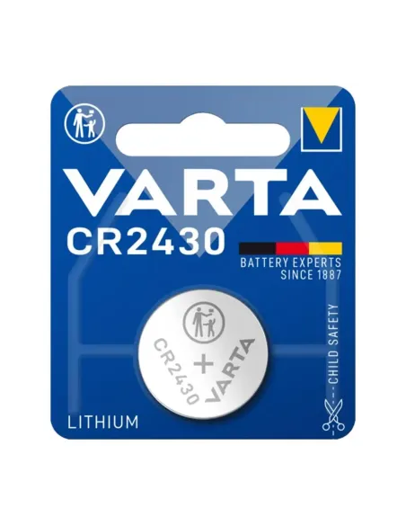 Blister pilas varta litio boton 3v cr2430