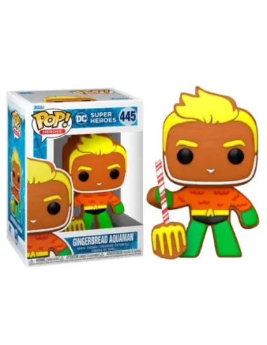 Funko pop dc comics super heroes gingerbread aquaman 64321