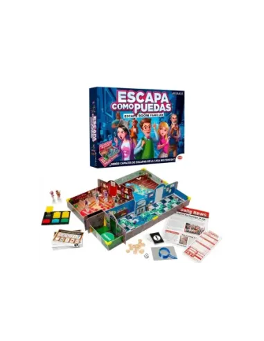 Juego de mesa bizak escapa como puedas