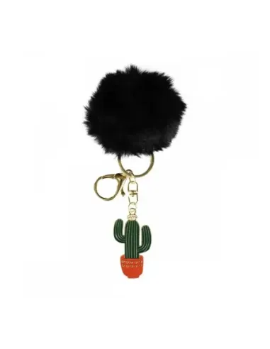 Llavero enesco pompon cactus