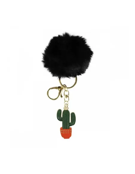 Llavero enesco pompon cactus