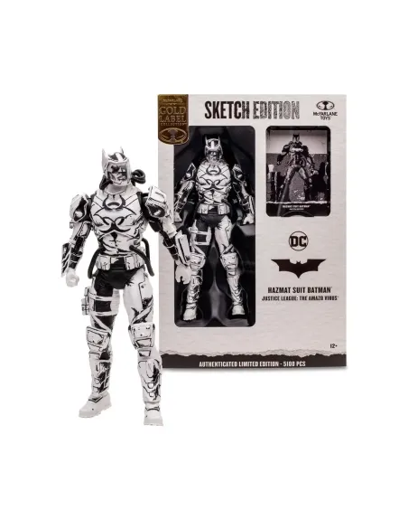 Figura mcfarlane dc multiverse hazmat suit batman 17cm