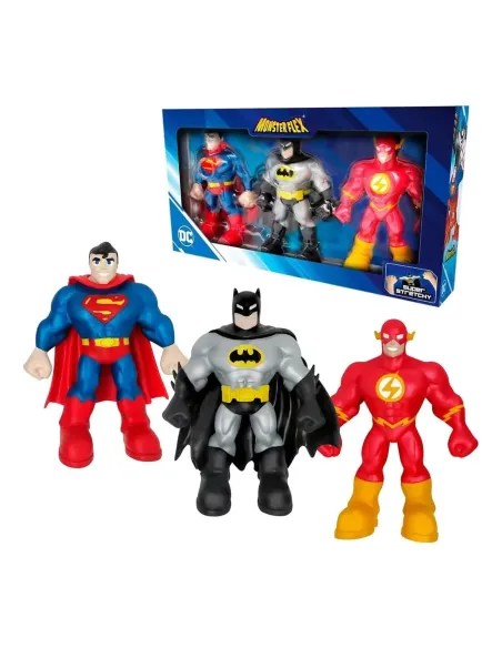 Monsterflex d.c. pack de 3 figuras