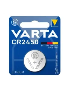 Blister pilas varta litio boton 3v cr2450