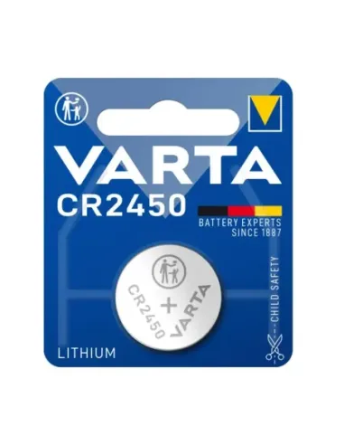 Blister pilas varta litio boton 3v cr2450