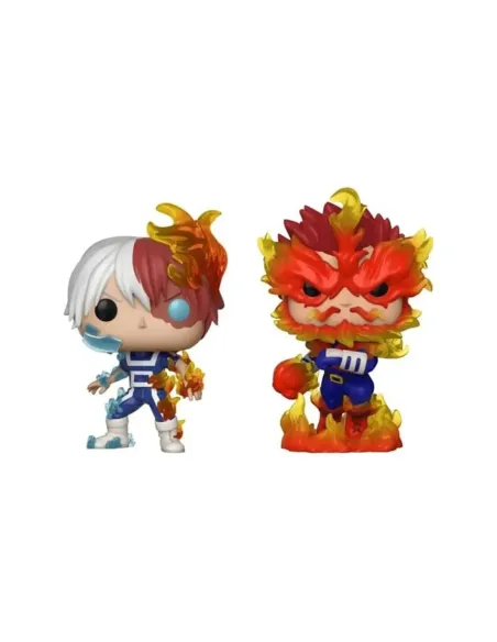 Pack 2 funkos funko pop my hero academia endeavor & todoroki 64993