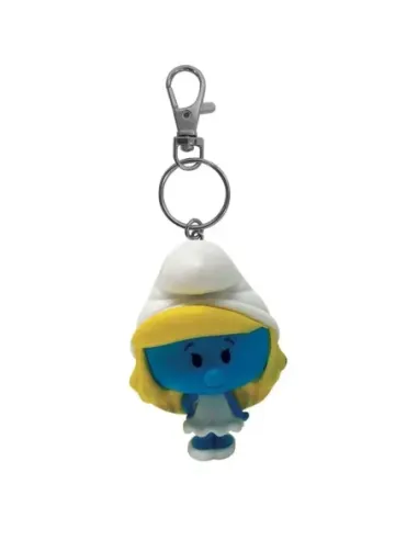 Llavero plastoy los pitufos pitufina chibi