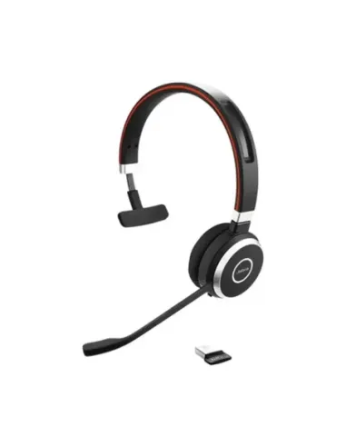 Auriculares jabra evolve 65 se uc inalambrico negro