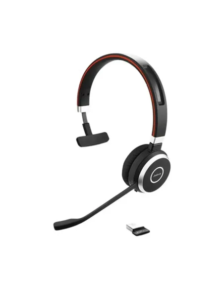 Auriculares jabra evolve 65 se uc inalambrico negro