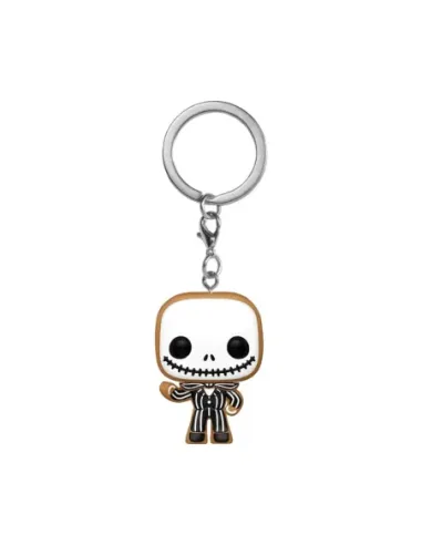 Llavero funko keychain disney the nightmare before christmas jack skellington gingerbread 67719