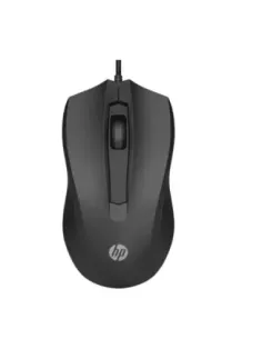 Raton cable hp 100 usb negro