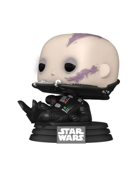 Funko pop star wars retorno del jedi 40 aniversario darth vader desenmascarado 70750
