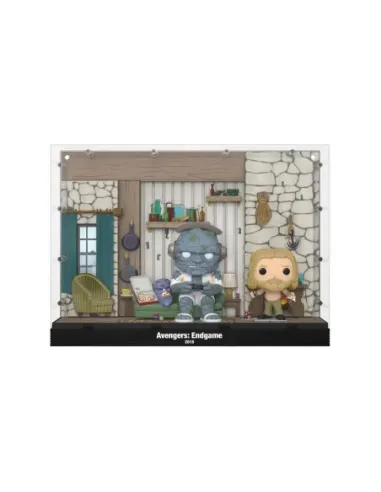 Funko pop moments deluxe marvel avengers endgame thor house 70914