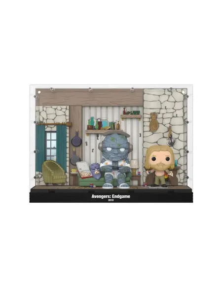 Funko pop moments deluxe marvel avengers endgame thor house 70914