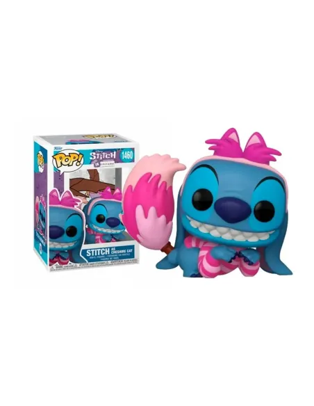 Funko pop disney stitch disfraz alicia en el pais de las maravillas cheshire 75163