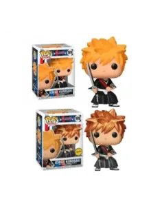 Funko pop animacion bleach ichigo con opcion chase metalica 75508