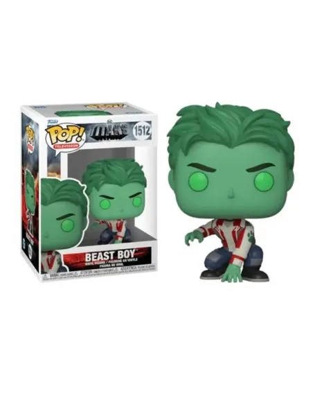 Funko pop dc comics series tv titans s1 beast boy 75874