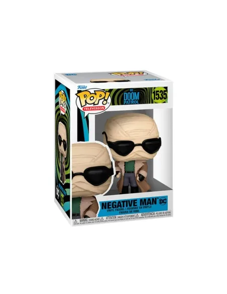 Funko pop dc comics doom patrol larry trainor negative man 75895