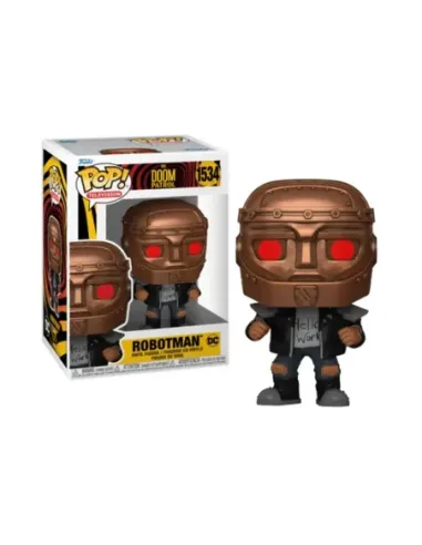 Funko pop dc comics doom patrol robotman 75896