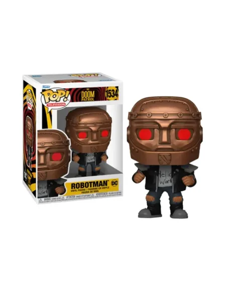 Funko pop dc comics doom patrol robotman 75896