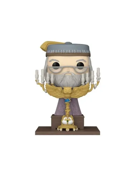 Funko pop harry potter deluxe dumbledore con podio 76002
