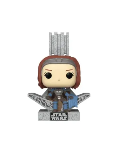 Funko pop deluxe mandalorian bo katan en el trono 76545